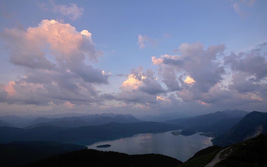 Morgenstimmung mit Kochelsee
