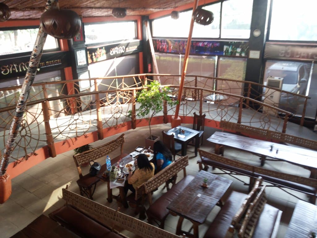 A view of the restaurant