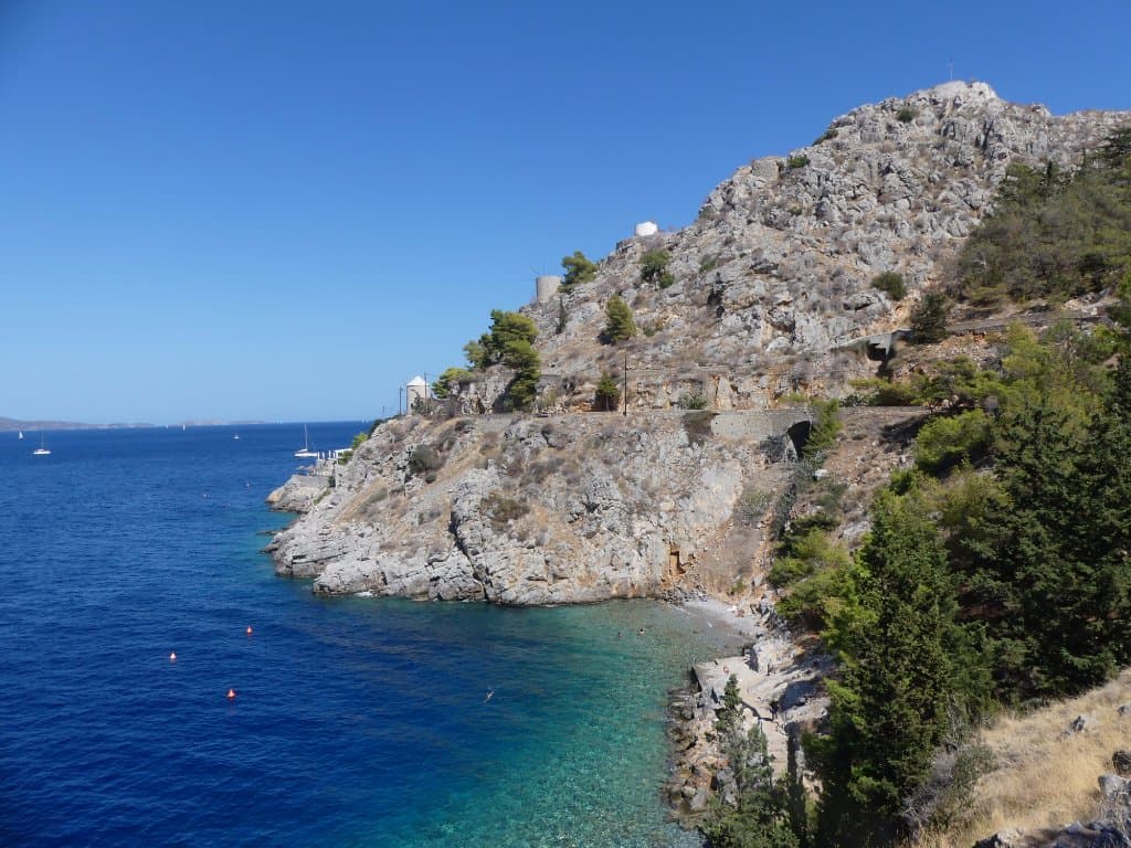 Avlaki Beach view from the west