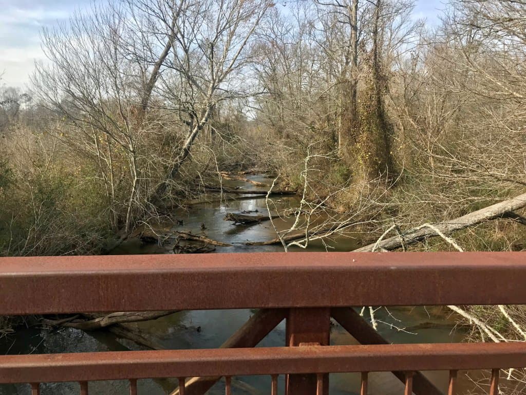 From bridge on greenway