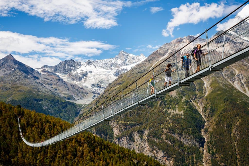Charles Kunen Suspension Bridge (Foto by Valentin Flauraud)