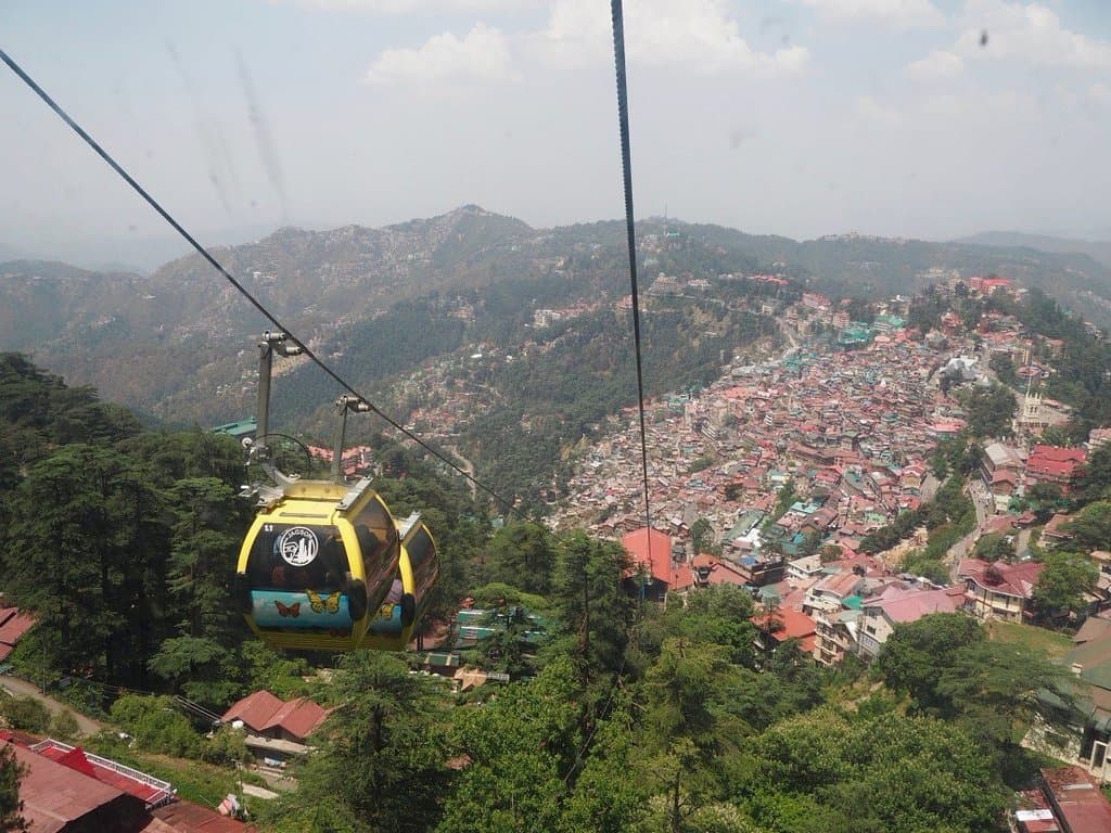 Shimla Hills and Jakhu ropeway ride