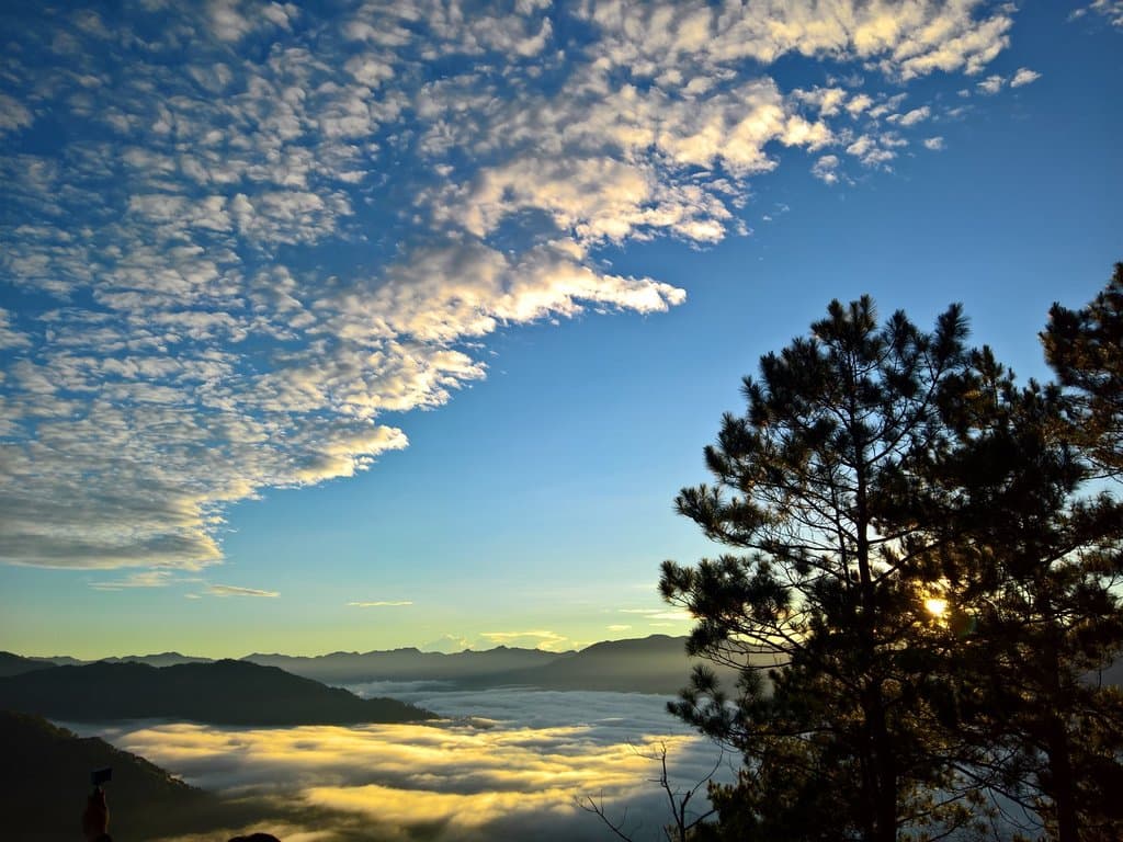 Sun rise view from Kiltepan