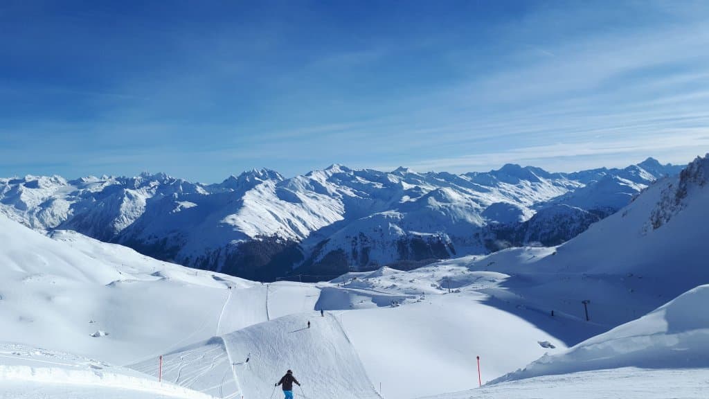 Slope 4 in the morning