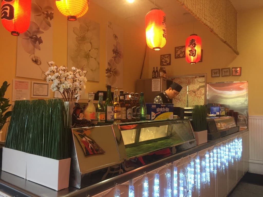 Master Sushi Chef at work