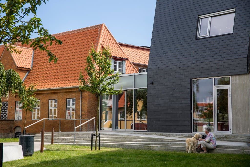 The entrance to Skagens Museum