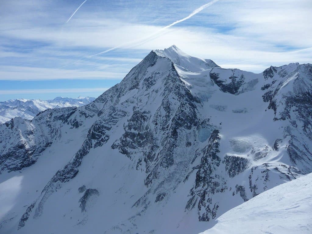 Fev 2012 - Mont Pourri / Table d'orientation de L'Aiguille rouge.