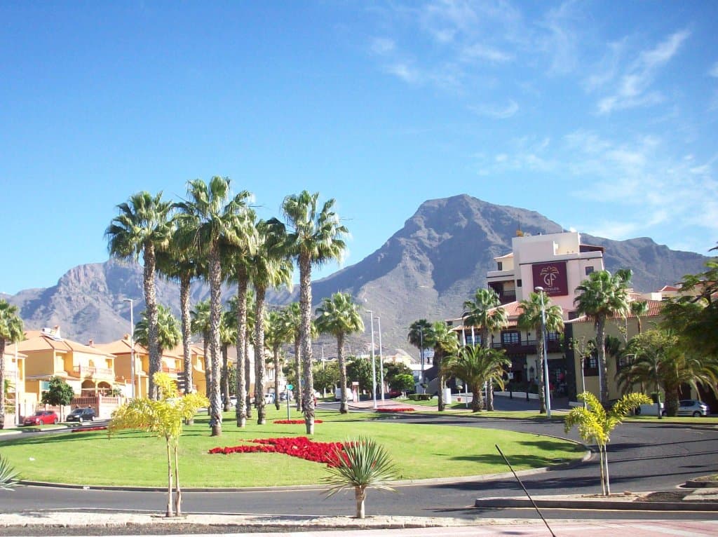 View from the market 