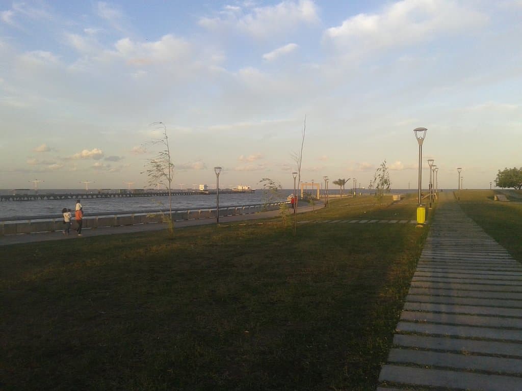 Parque Costanera Norte Punta Carrasco- Vista del Rìo de la Plata- Bs.As. 2017.