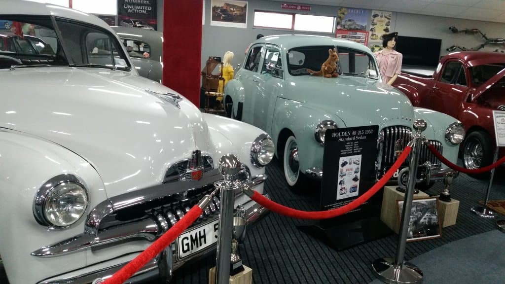 Older Holdens on show