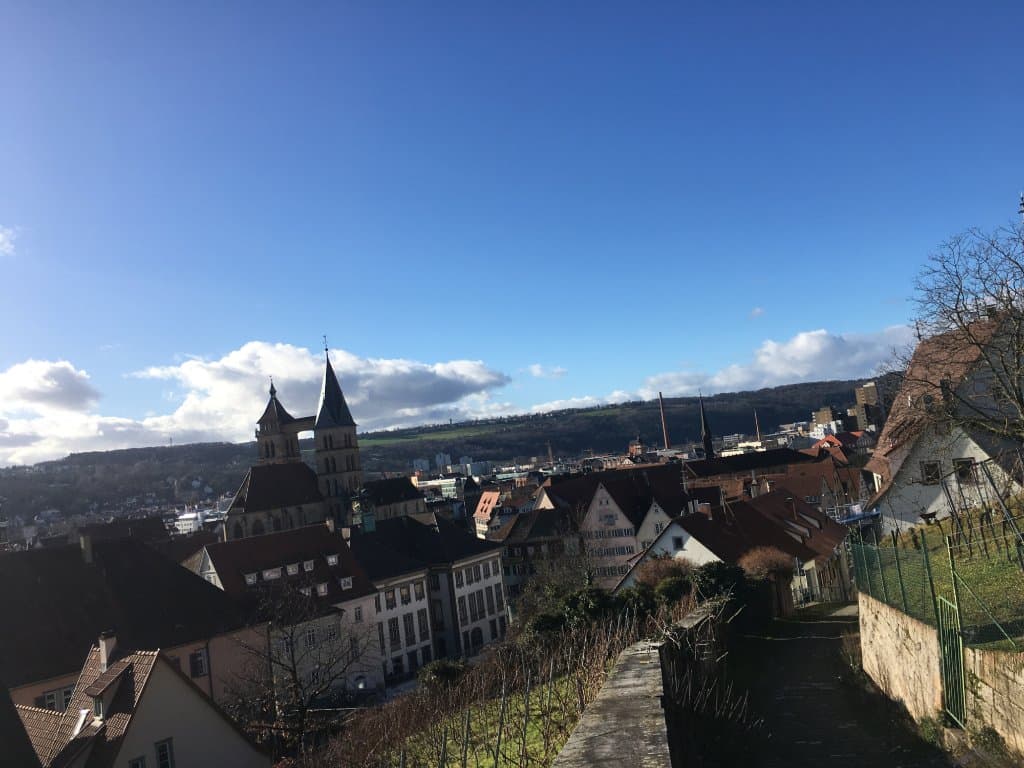 vista exterior sobre a vila