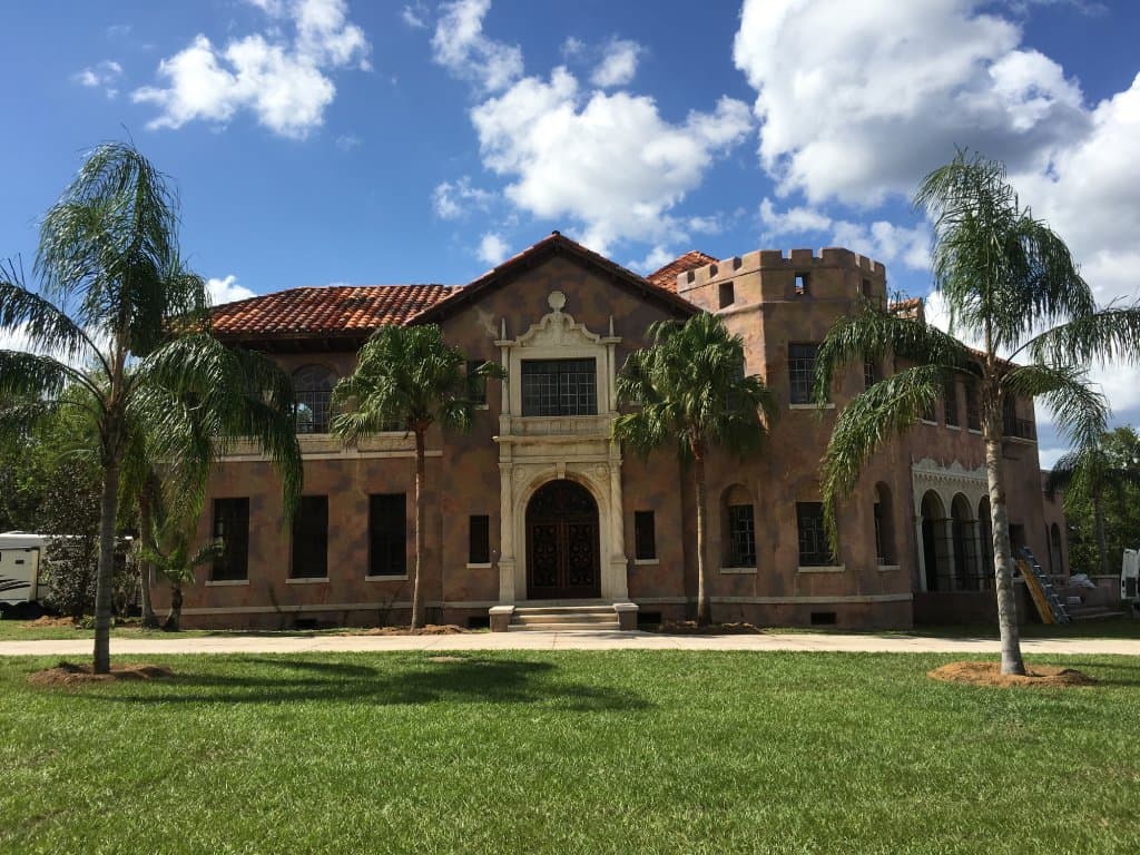 View of the exterior