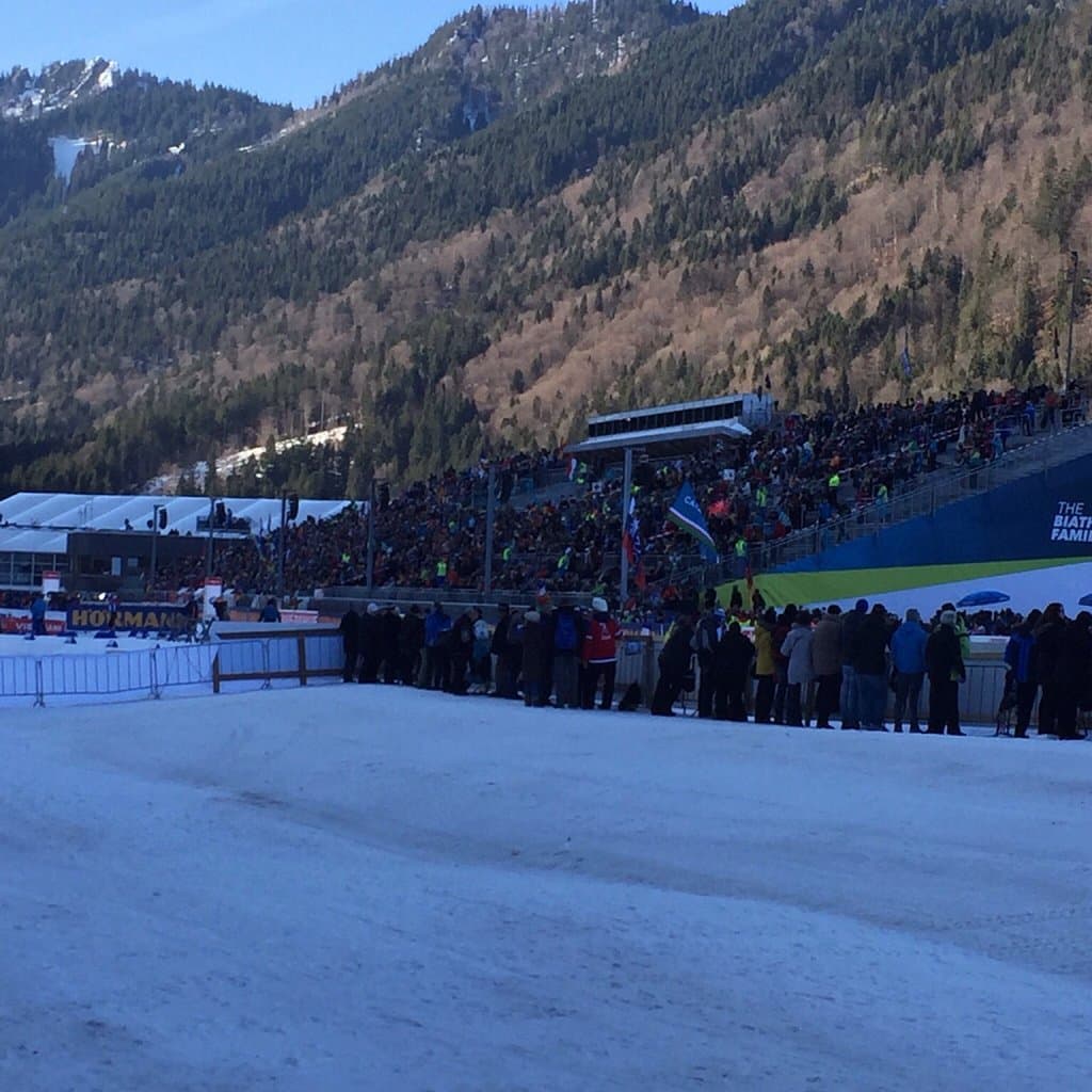 Январь 2018 года. Этап Кубка мира по биатлону.