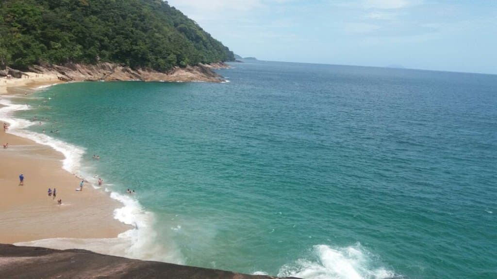 Vista da pedra. Deslumbrante!