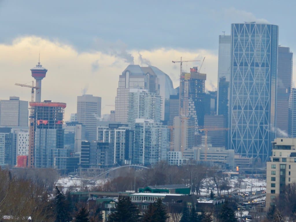 Great views of downtown