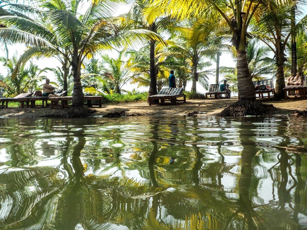 The lake