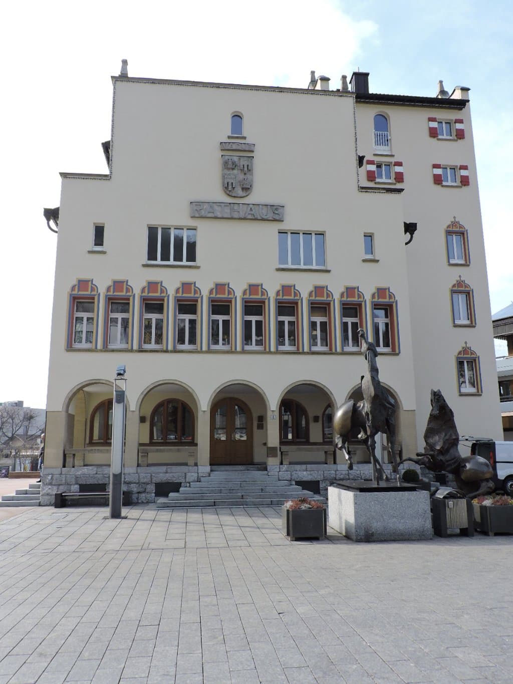 Vaduz Town Hall, Vaduz, Liechtenstein.