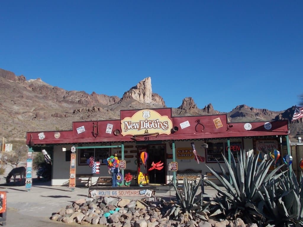 Oatman Ghost Town, Oatman, Arizona.