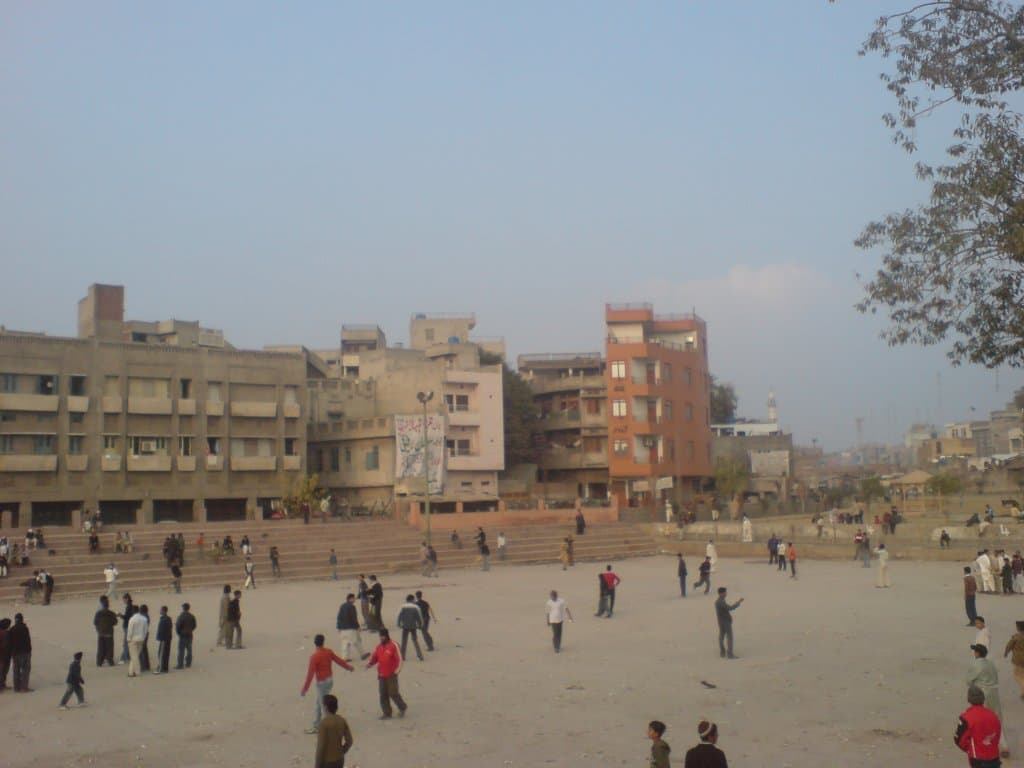 Children playing in the park