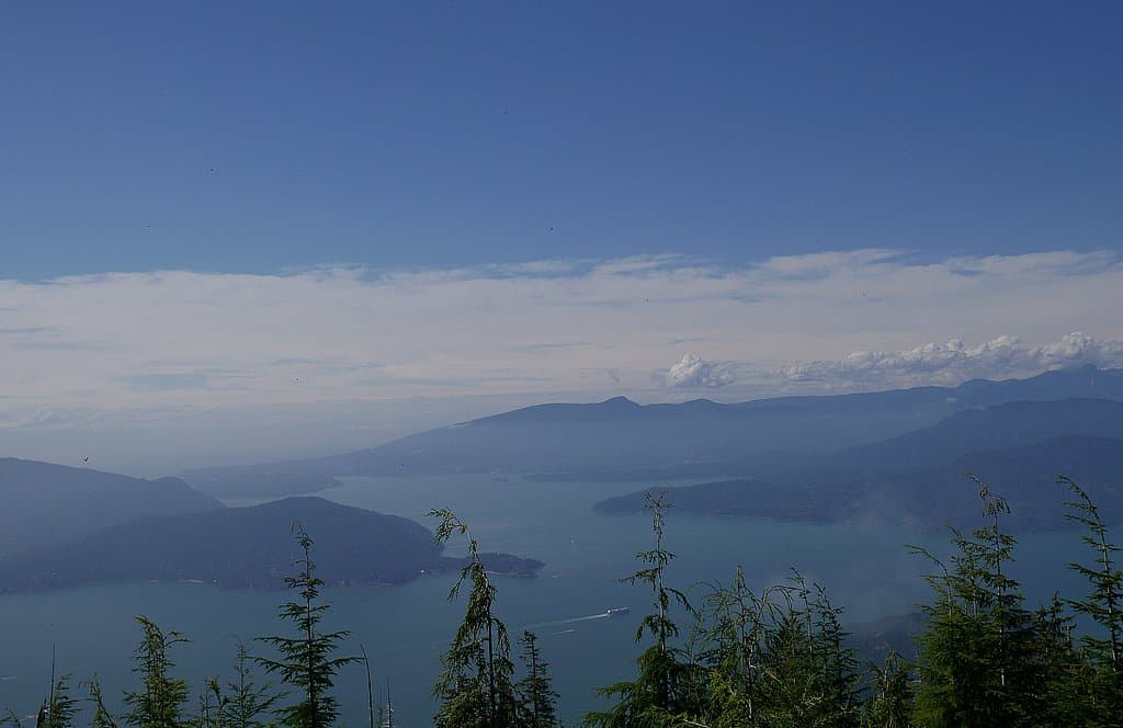 Bowen Lookout, in the summer. Only 30 minutes away from downtown Vancouver!