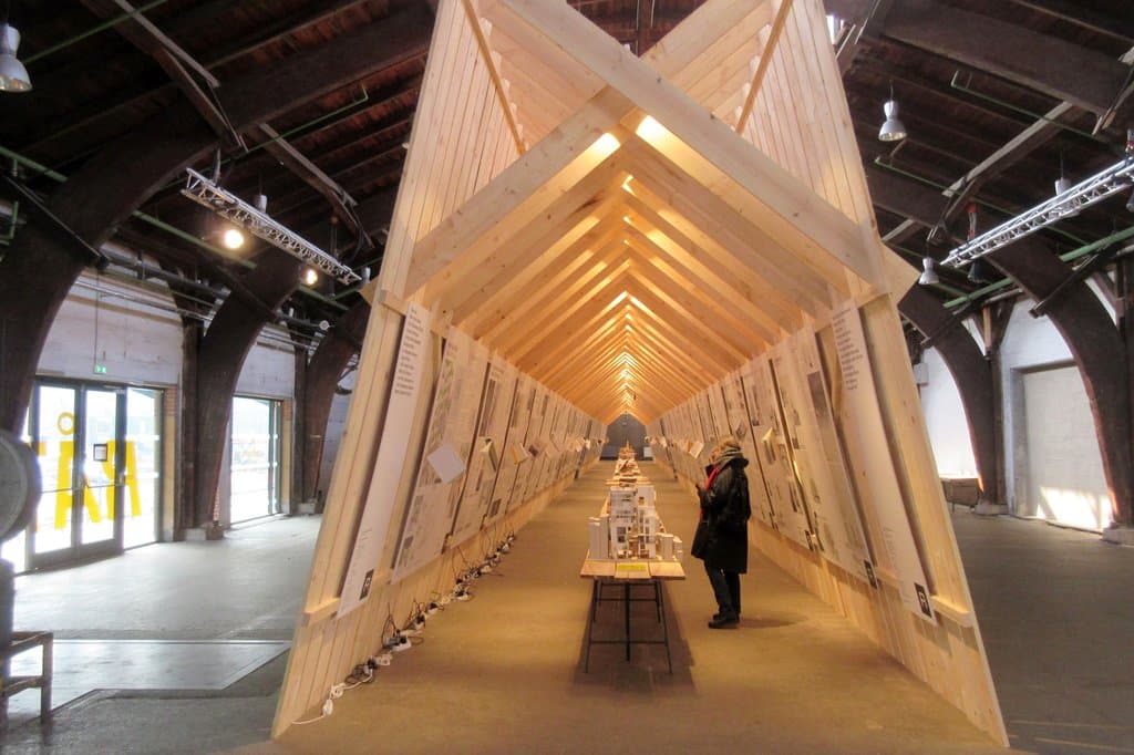 Interiør i Godsbanen