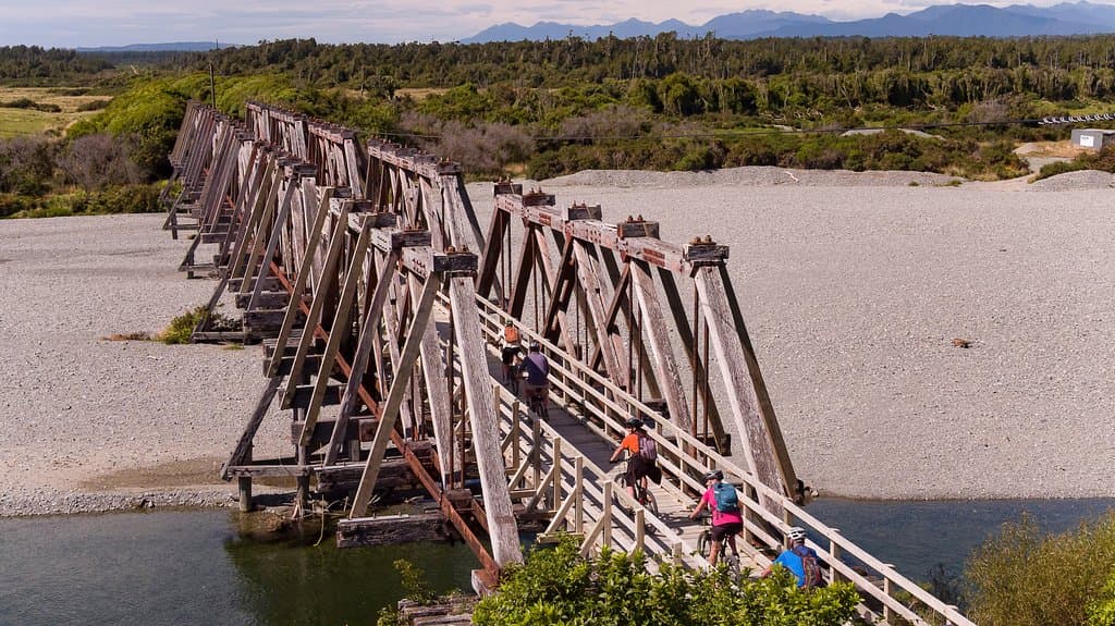West Coast Wilderness Trail - Totara Bridge, Ross