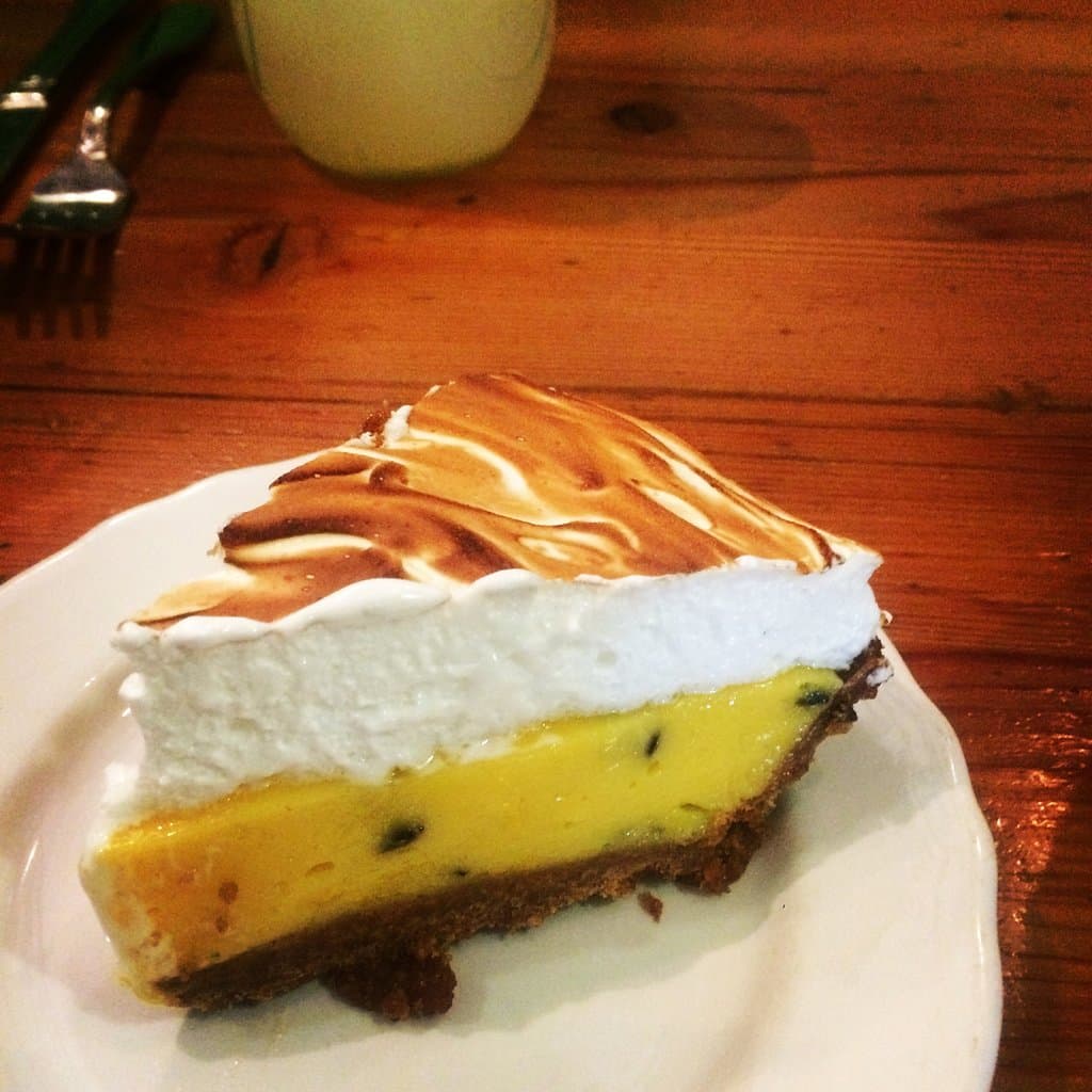 Lilikoi (passionfruit) Meringue - yum!!