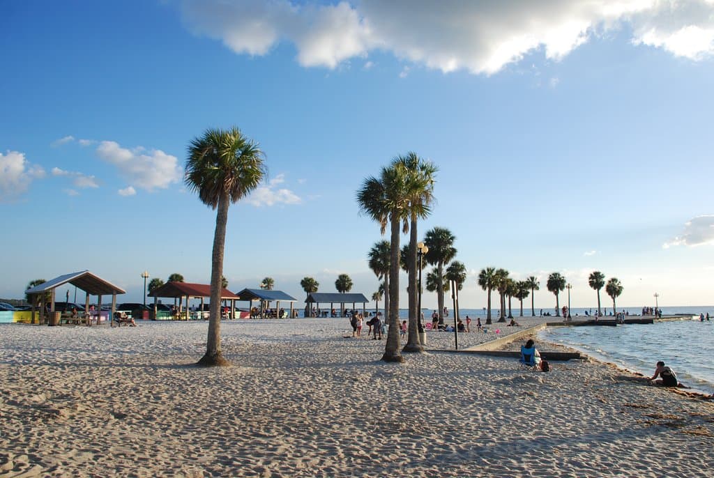 Pine Island beach
