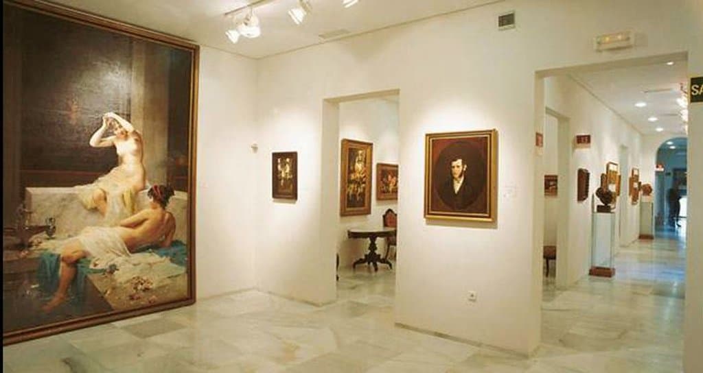 Un sala del Museo Provincial de Bellas Artes de Badajoz