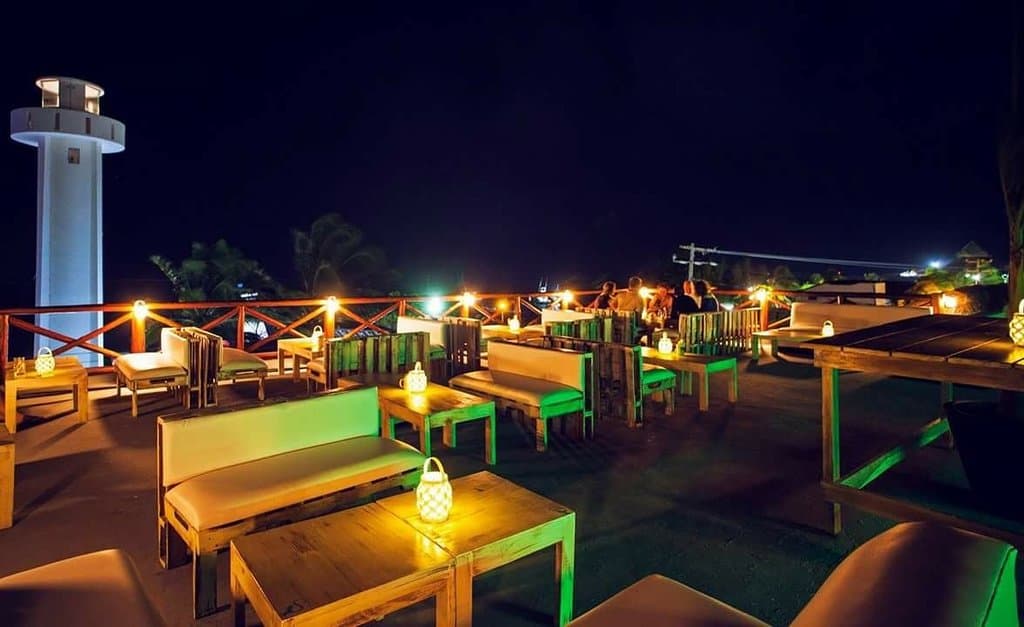 Tapas menu every night on the roof bar