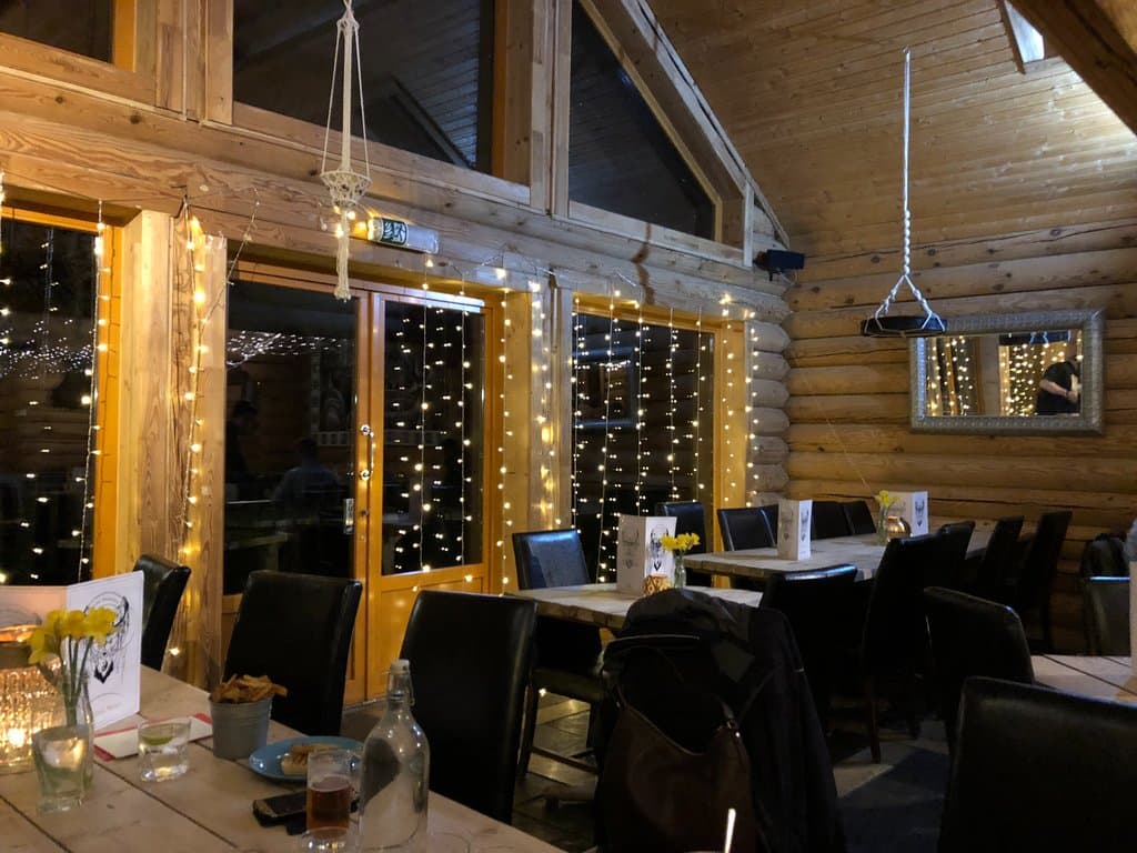 The log cabin restaurant
