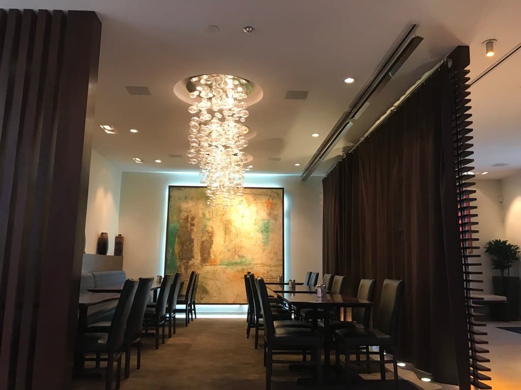 Private room seating