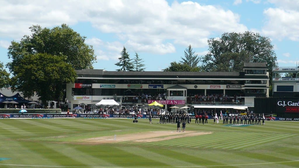 NZ v England at Seddon Park