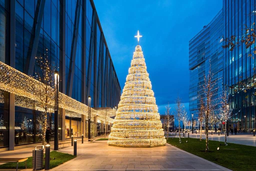 The best illumination in Almaty