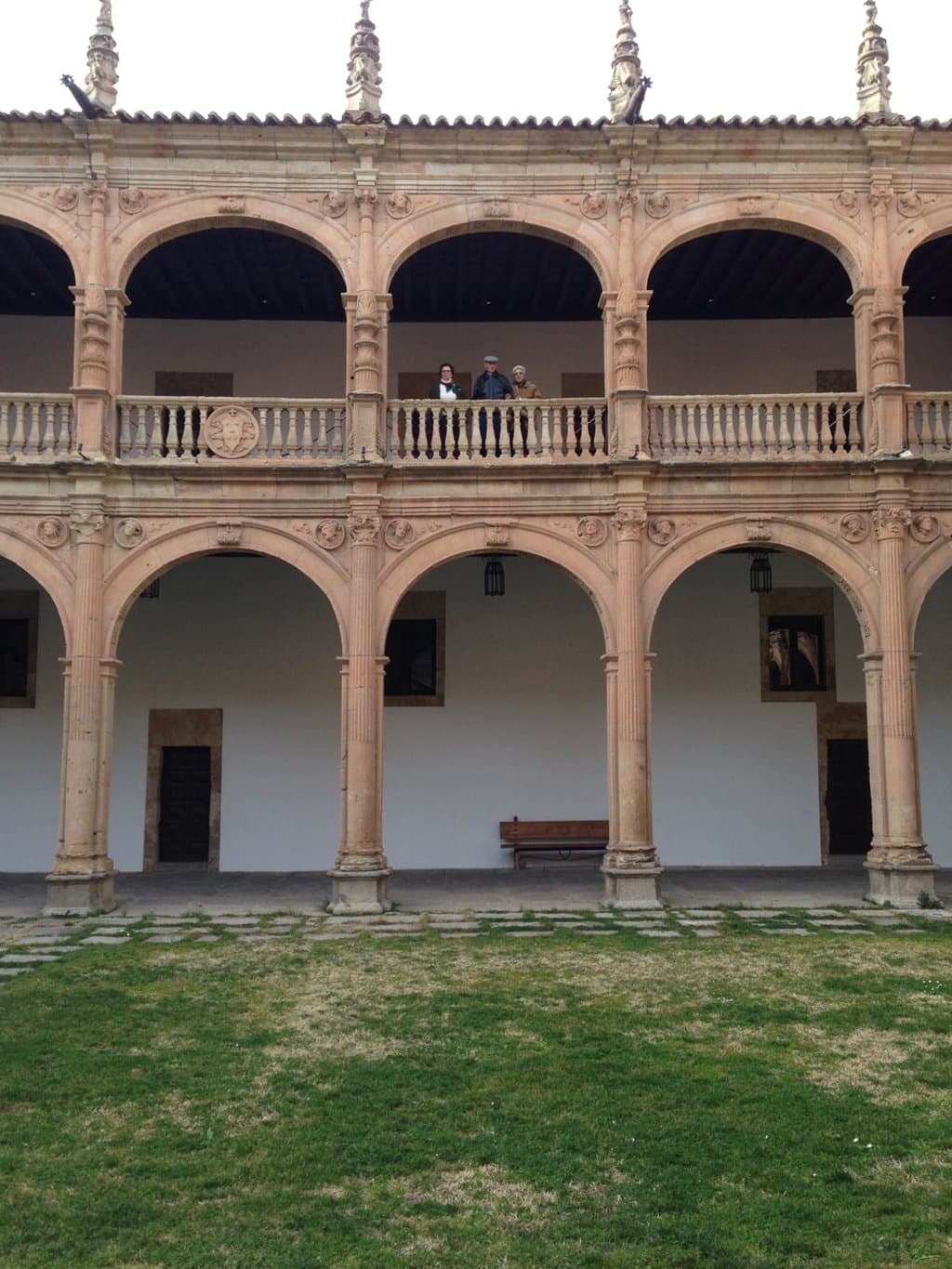 Claustro colegio mayor Arzobispo Fonseca.