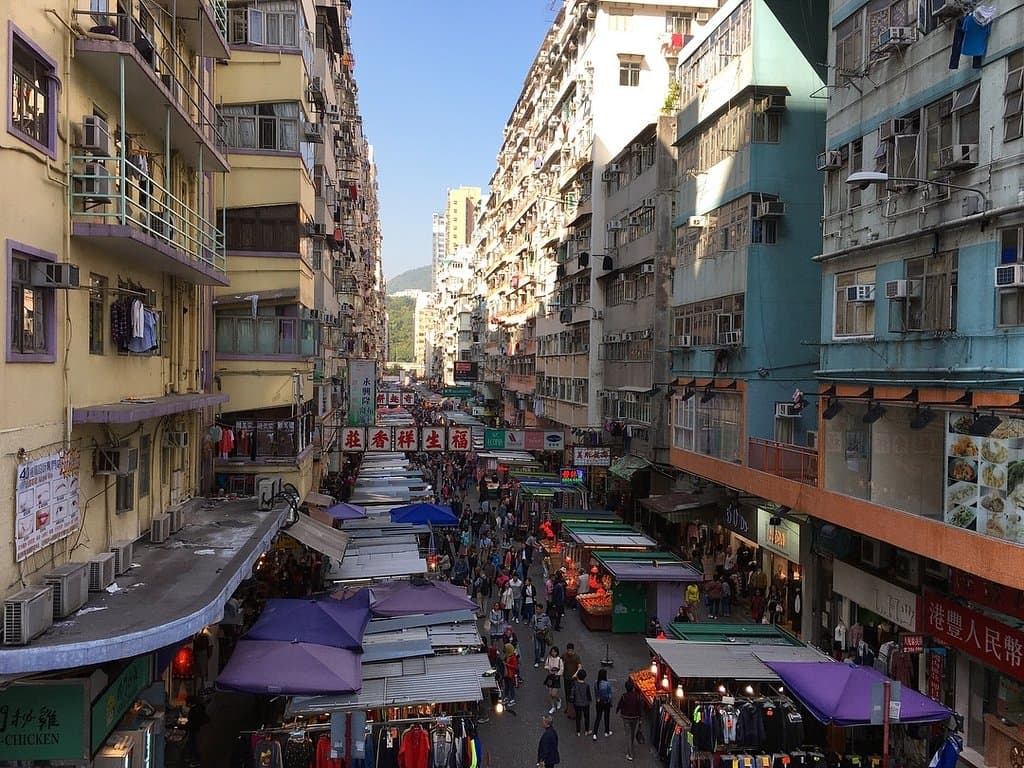 파웬 스트리트의 모습