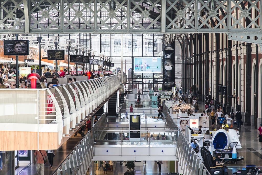 Centro Comercial Príncipe Pío | Interior galería