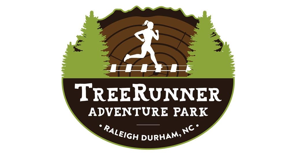 TreeRunner Raleigh Adventure Park Logo Landscape