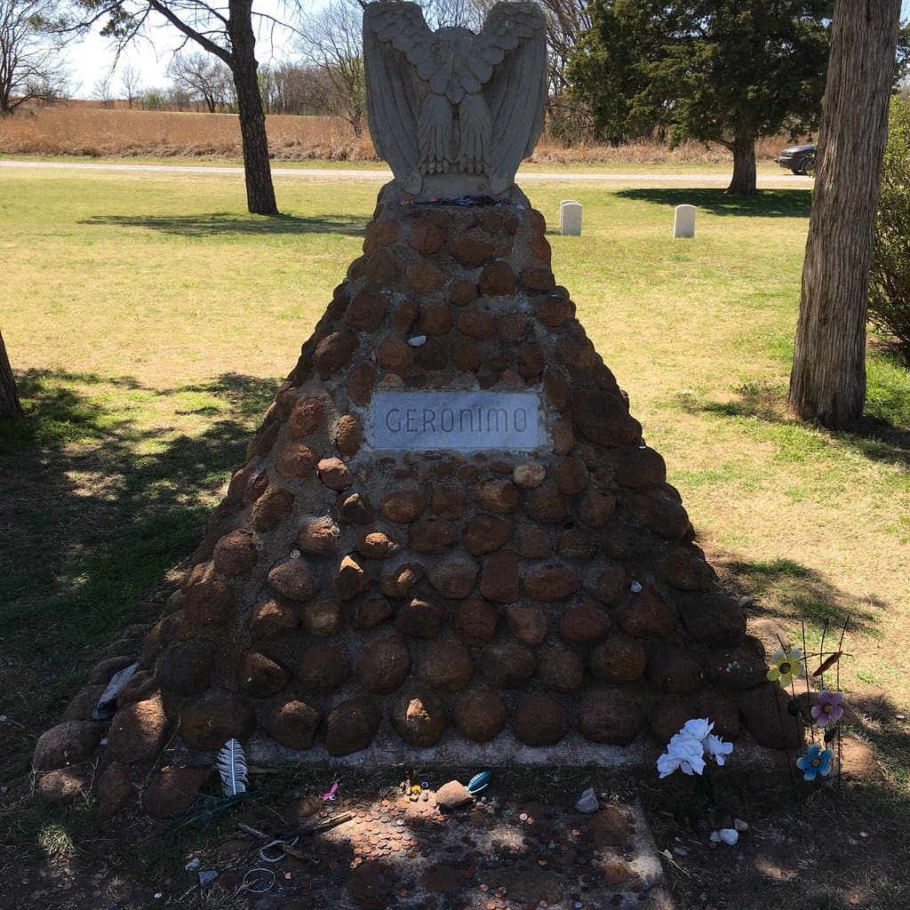 Geronimo's Grave Beef Creek Apache Cemetery