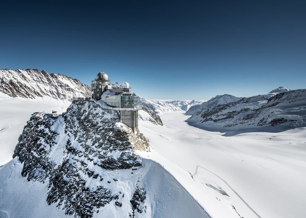 Jungfraujoch Shops and Viewing Platforms