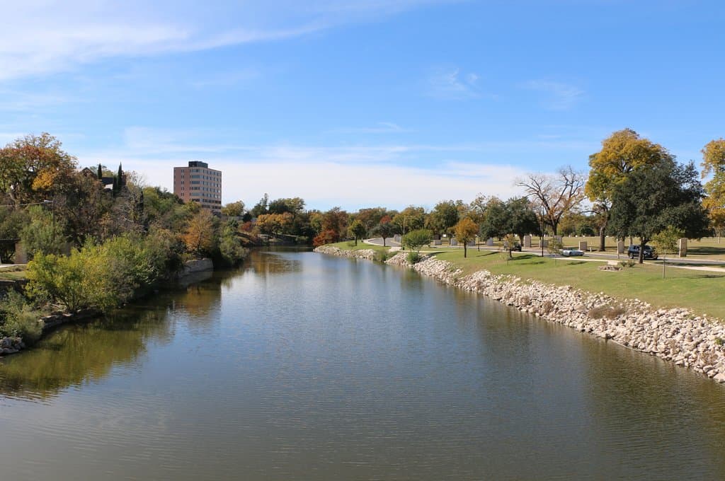 Concho River from One of the Bridges