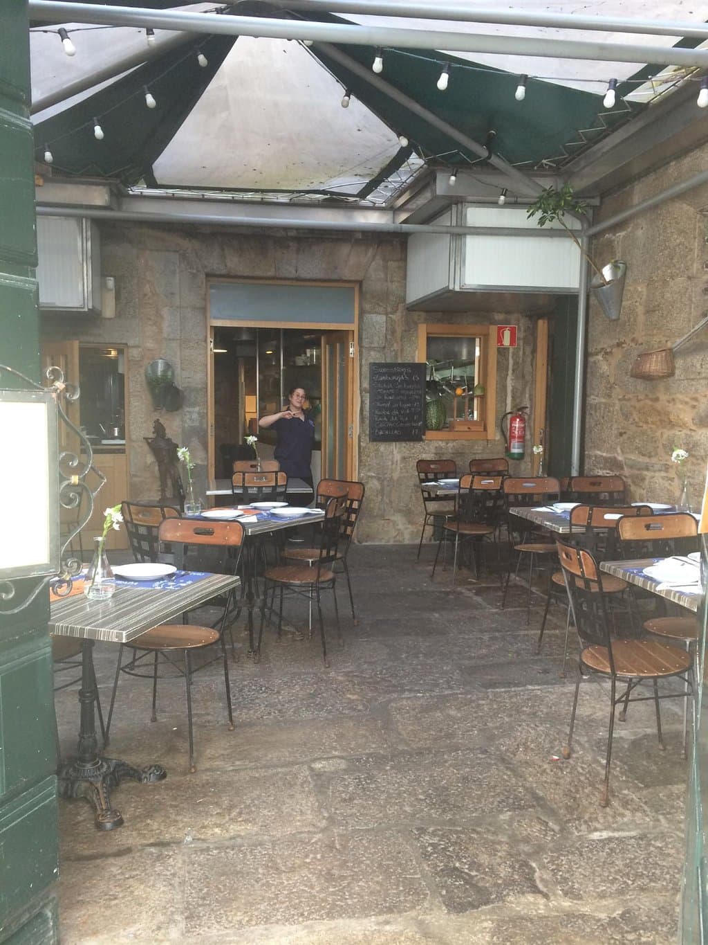 Terraza cuberta