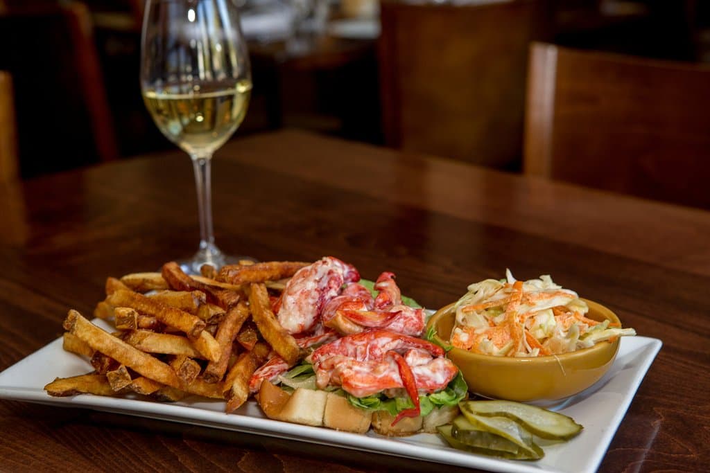 Our delicious lobster salad roll!