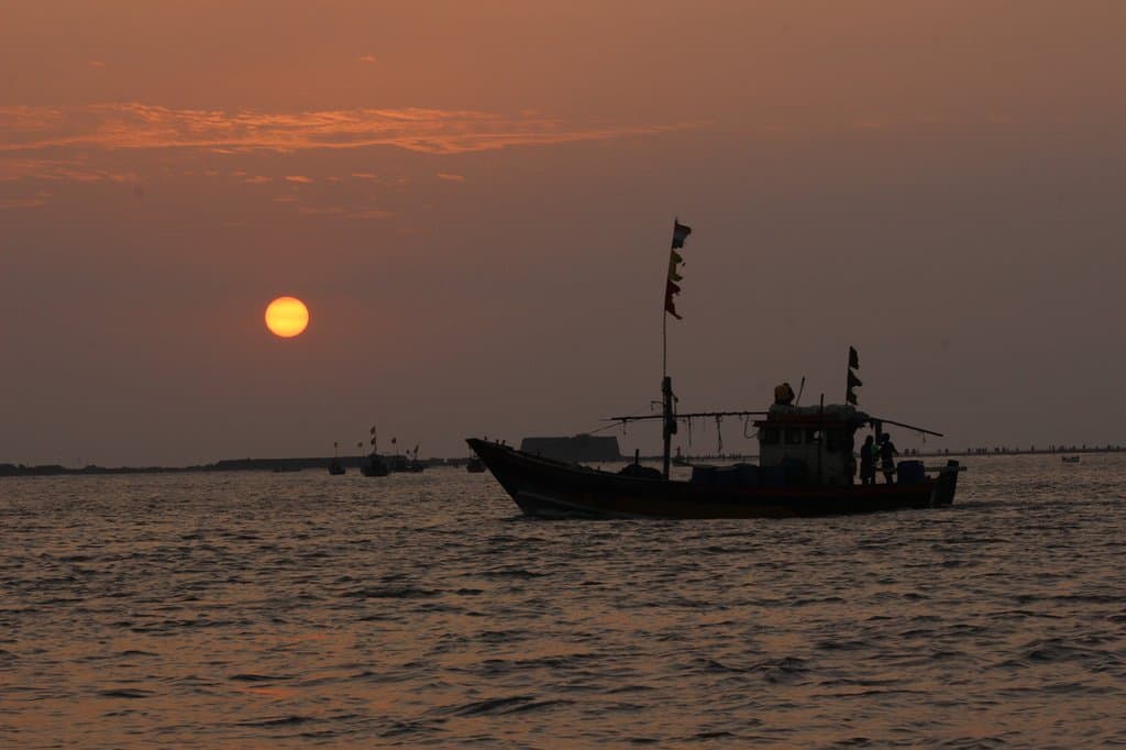 Sunset time