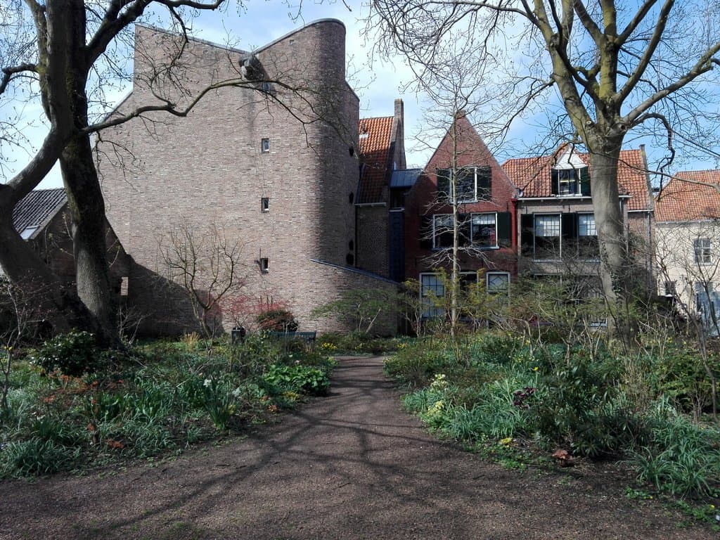 The cosy convent garden close by