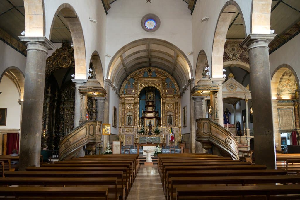 Vue intérieure de la chapelle