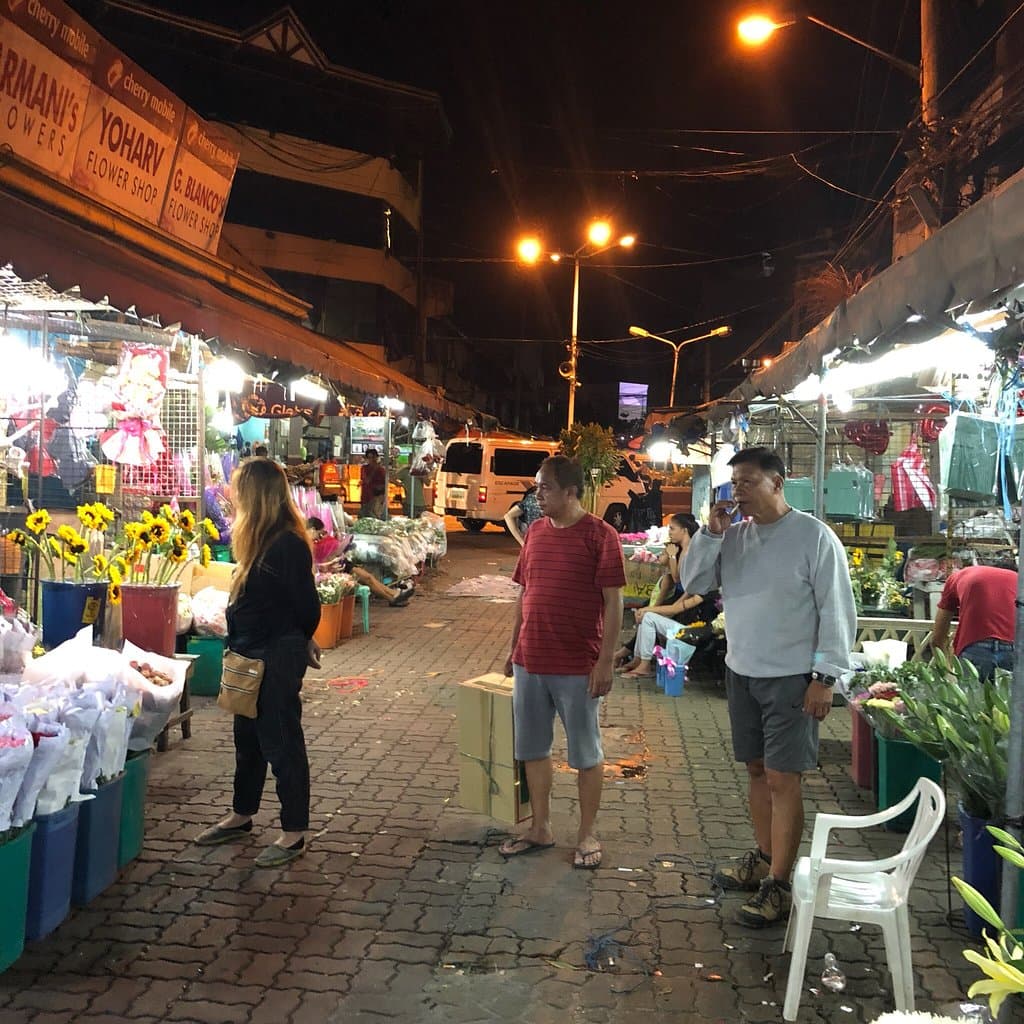 Dangwa Flower Market