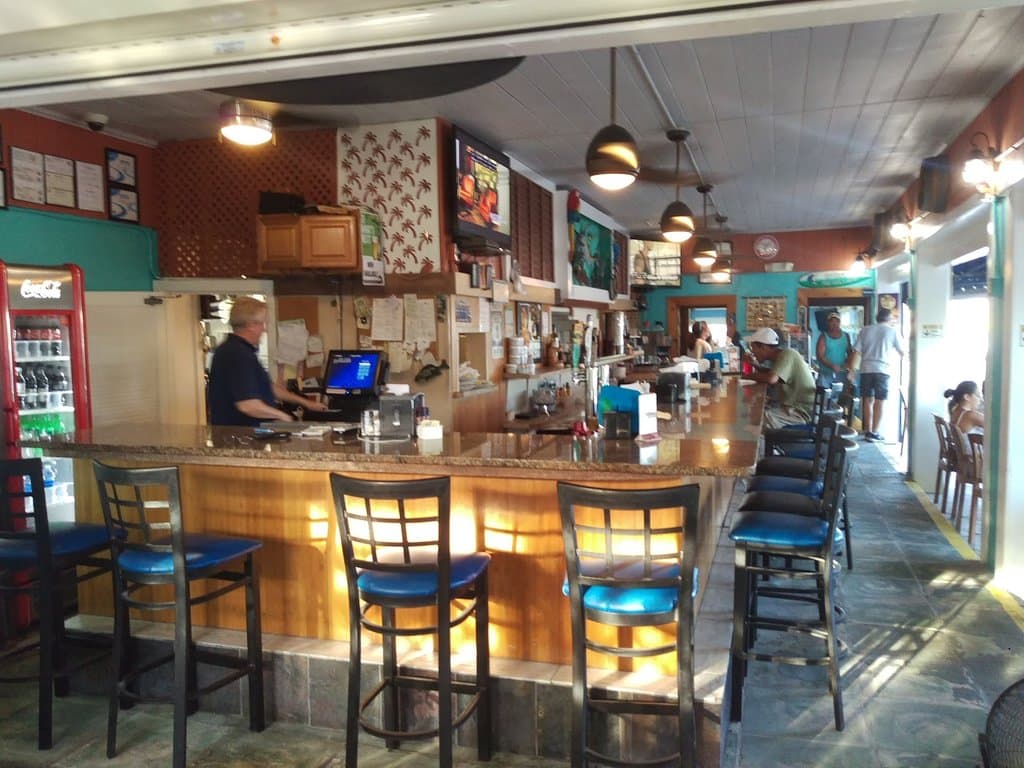 Open and bright, airy atmosphere.