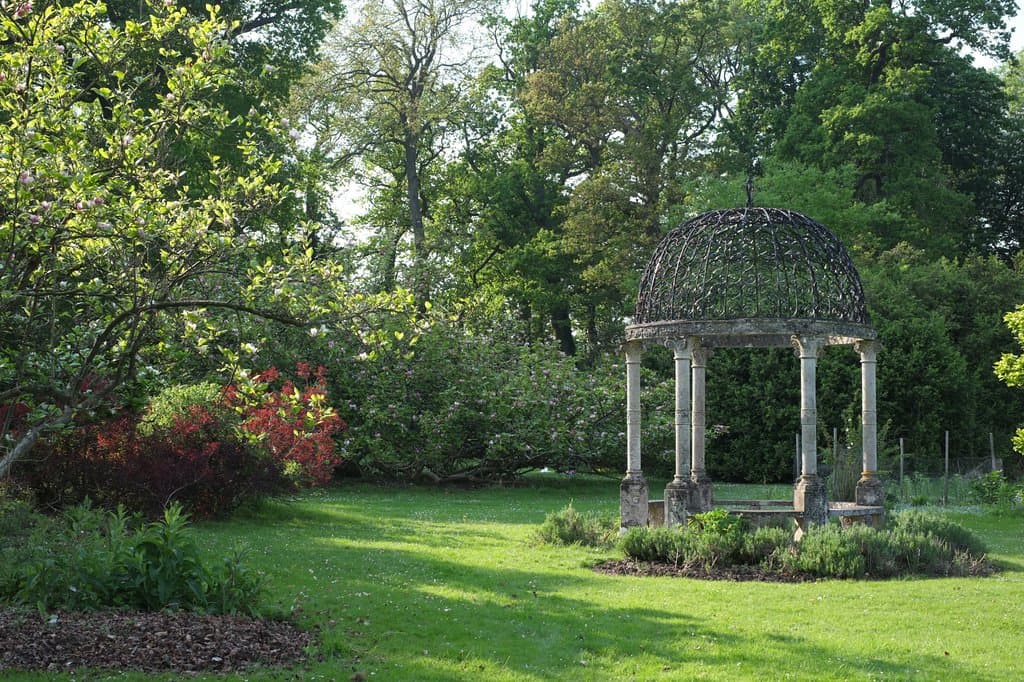 Victorian gardens near the house