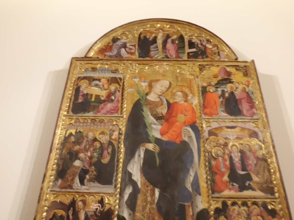 Retablo de la Virgen María, Blasco de Grañén.